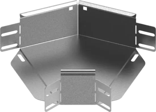 Зображення Поворот 45° горизонтальний KKMBP500H80 (186450)