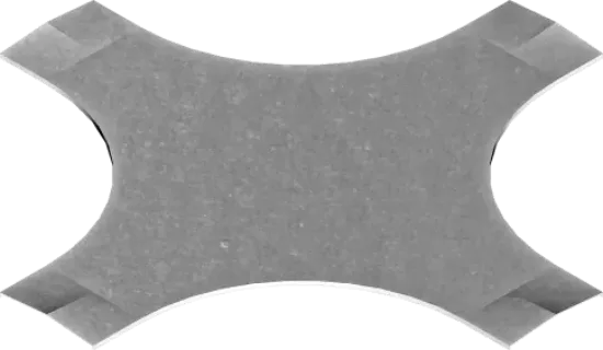 Зображення Кришка для хрестовини горизонтальної PCZKSC400 (201140)