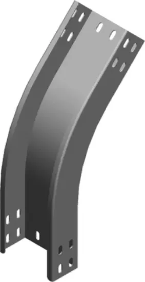 Зображення Поворот 45° вертикальний - зовнішній LZZMC400H50 (351740)