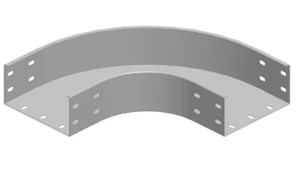 Зображення Поворот 90° горизонтальний KKZP100H100 (310610)