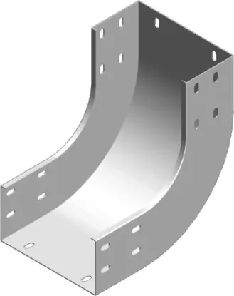 Зображення Поворот 90° вертикальний внутрішній LZWC400H100 (311940)