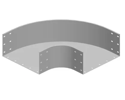 Зображення Поворот 90° горизонтальний KKZP500H200 (370650)