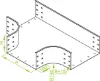 Зображення Трійник горизонтальний TKZC200H200 (371120)