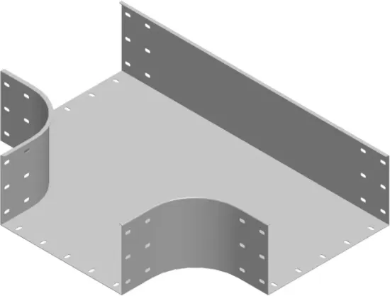 Зображення Трійник горизонтальний TKZC400H200 (371140)