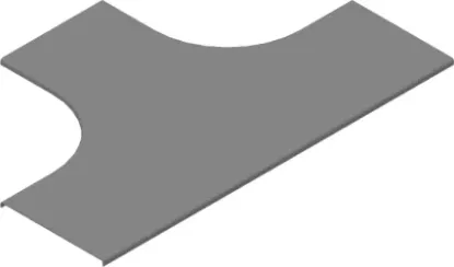 Зображення Кришка для горизонтального трійника PTKZC200 (301420)