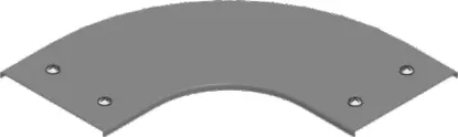 Зображення Кришка для горизонтального повороту 90° з фіксатором PZKKZP50 (304605)