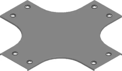 Зображення Кришка для кросовера з замком PZCZKZP500 (304450)