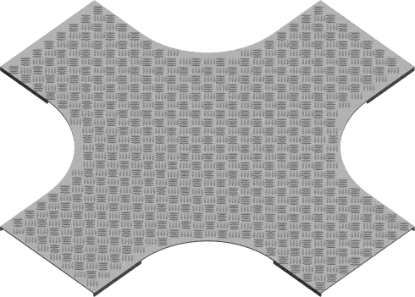 Зображення Кришка протекторної пластини для хрестовини горизонтальної PZCZKZRT200 (305320)