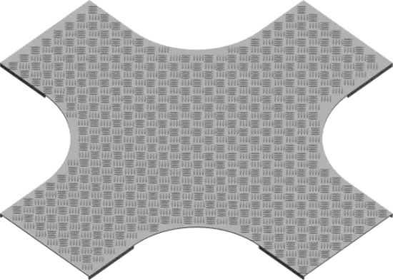 Зображення Кришка протекторної пластини для хрестовини горизонтальної PZCZKZRT300 (305330)