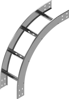 Зображення Поворот 90° вертикальний зовнішній LPDZP100H80N (489010)