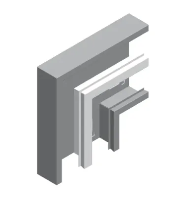 Зображення Кут 90° - 2 компл. KPKSd215H68 (960421)