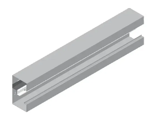 Зображення Канал настінний (лакований) KS130H100/2 (910113)