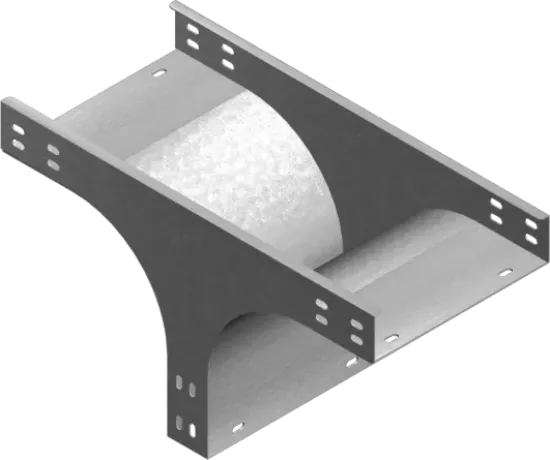 Зображення Трійник вертикальний редукційний TRRZP600H50 (353860)