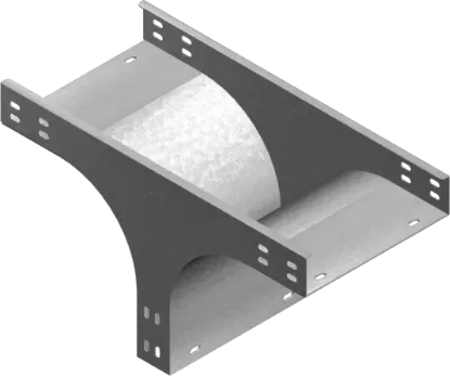 Зображення Трійник вертикальний редукційний TRRZC100H50 (353910)