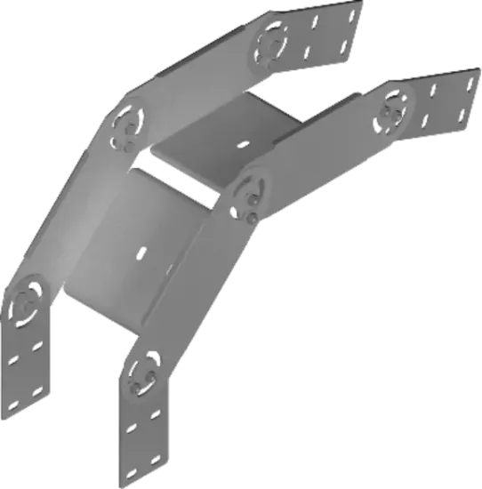 Зображення Поворот вертикальний регульований LZLP600H100 (313060)