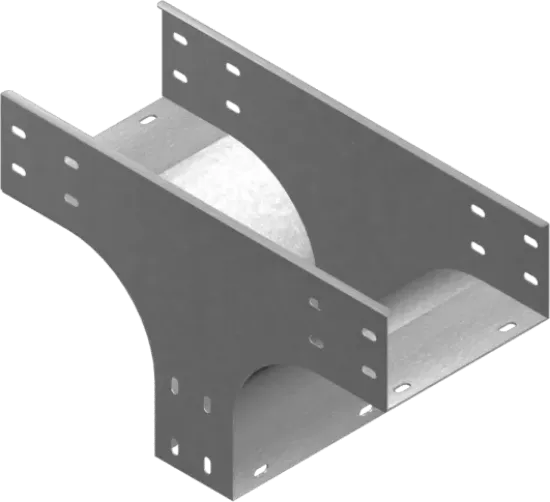 Зображення Трійник вертикальний редукційний TRRZC600H100 (313960)