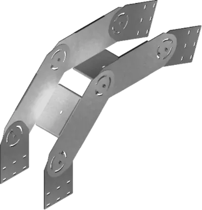 Зображення Поворот вертикальний регульований LZLC300H200 (373130)