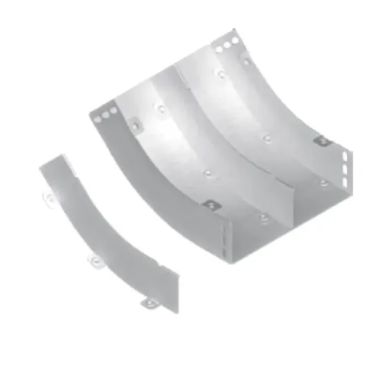 Зображення Перегородка дугова для вертикального поворот 45° PLMPW100 (190165)