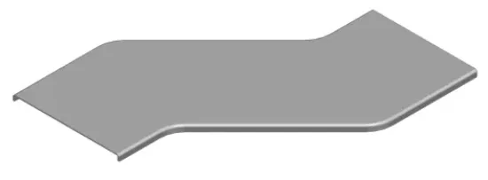 Зображення Кришка для горизонтального обхіду - права H50, H100 POPZZC100 (306110)