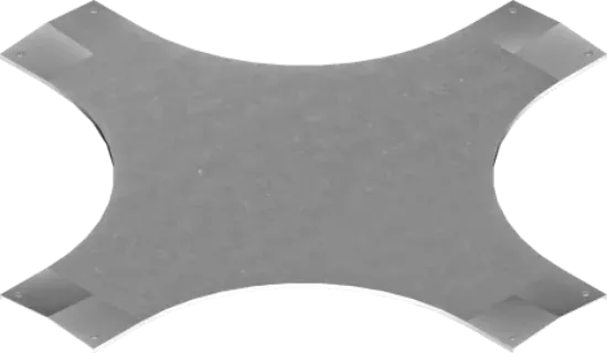 Зображення Кришка для хрестовини горизонтальної з фіксатором PZCZDP200 (220102)