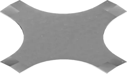 Зображення Кришка для хрестовини горизонтальної з фіксатором PZCZDC100 (230101)