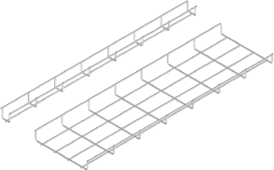 Зображення Лоток кабельний з дротяної сітки KSG50H35/3 (930215)
