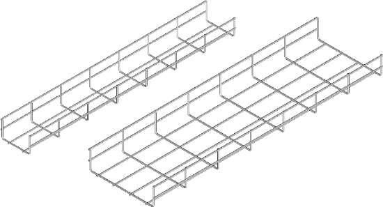 Зображення Лоток кабельний з дротяної сітки KSG500H60/3 (960270)