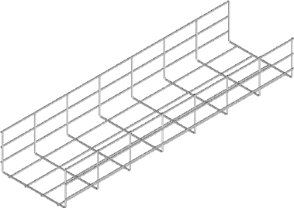Зображення Лоток кабельний з дротяної сітки KSG400H110/3 (912240)