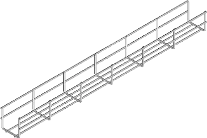 Зображення Лоток кабельний з дротяної сітки KWDS60H60/3 (930106)