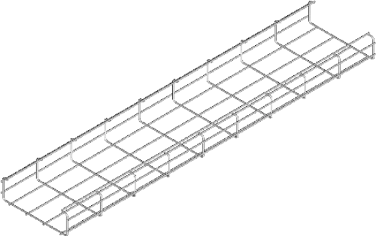 Зображення Лоток кабельний з дротяної сітки KCS100H60/3 (910210)