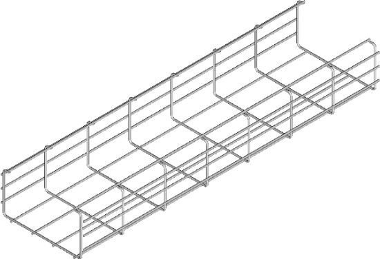 Зображення Лоток кабельний з дротяної сітки KCS200H110/3 (910320)