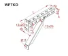 Зображення Кронштейн (комплект) WPTKO400 (800940)