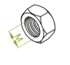Зображення Гайка самоконтрящаяся NSAMM10 (651444)