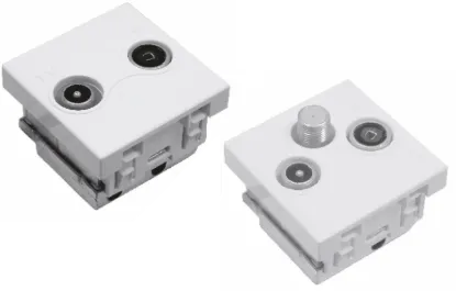 Зображення Розетки для телевізійного сигналу GKRTV-SAT (282351)