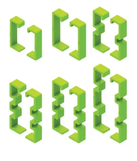 Зображення Накладка для захисту від гострих кутів (компл.)DS110 (433110)