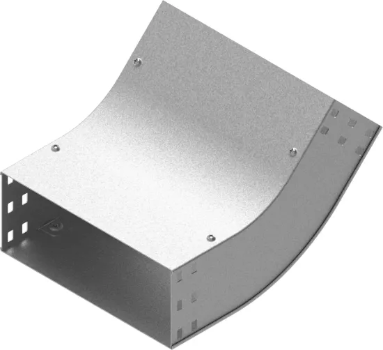 Зображення Поворот 45° горизонтальний LUMBNP500H80 (136272)