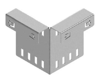 Зображення З'єднувач кутовий  гнучкий LKUSPH150 (205035)