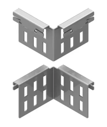 Зображення З'єднувач кутовий  гнучкий LKUCH120 (405721)