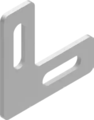 Зображення З'єднувач кутовий вертикальний LVKW45H30 (429003)