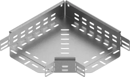 Зображення Поворот 90° горизонтальний з покриттям Magnelis KKJ100H60MC (1662105)