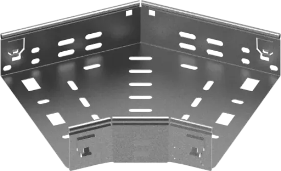 Зображення Поворот 45° горизонтальний Click з покриттям Magnelis KKMFJ600H60MC (1669675)