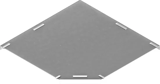 Зображення Кришка для горизонтального повороту 90° з покриттям Magnelis PKKJ300MC (1024305)